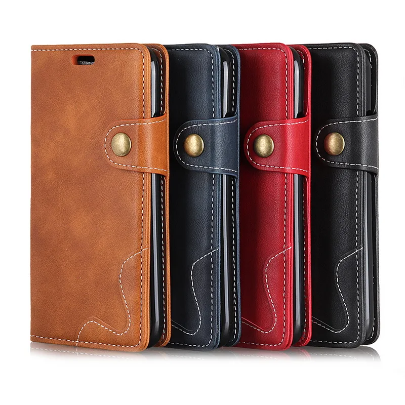 

Leather case For Sony Xperia XA3 ULTRA XZ3 XA2 Plus XZ2 Premium Compact Flip case card holder Holster Magnetic Cover Wallet Case