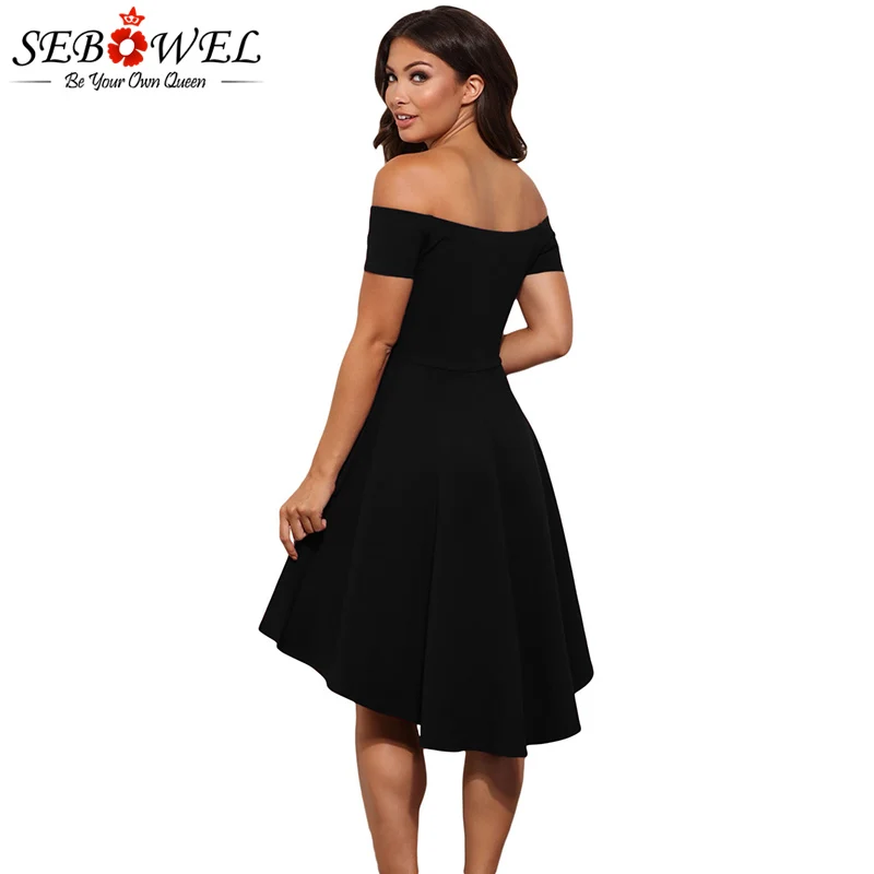 Black-All-The-Rage-Skater-Dress-LC61346-2-4 