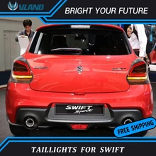 Автомобильный Стайлинг задний фонарь для Suzuki Swift задние фонари-UP задний фонарь 4-го поколения задние фонари swift