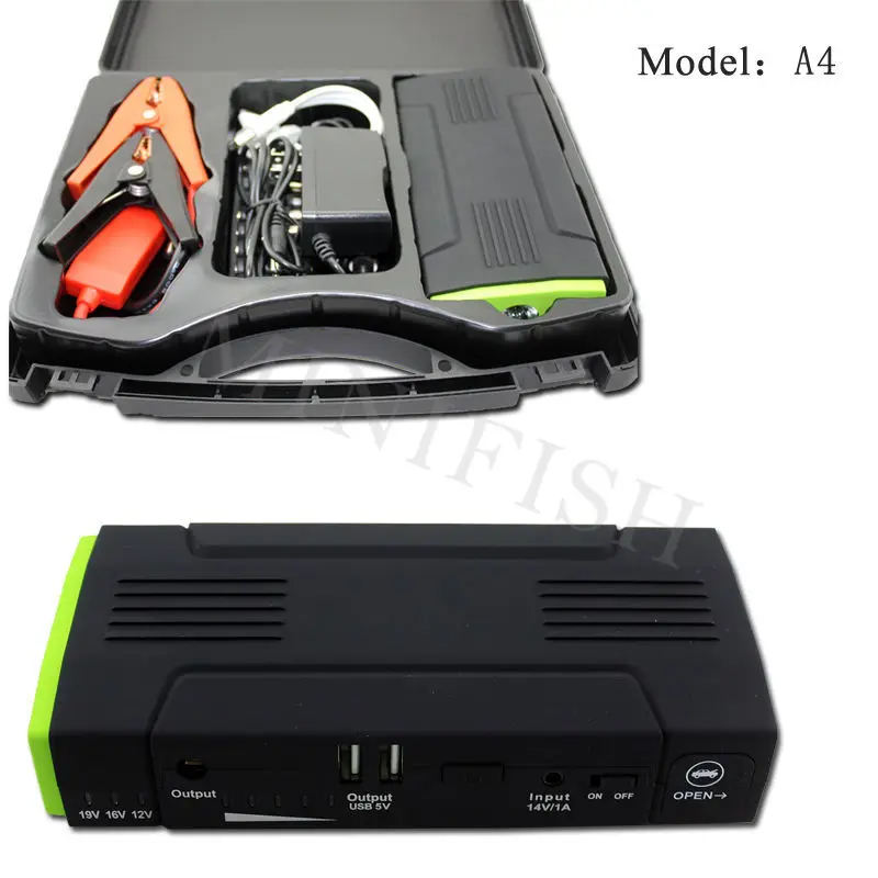 

Multi-Function Mini Portable Jump Starter 68000mAh12V Vehicle Engine Booster Battery Charger Auto Mobile Phone Laptop Power Bank