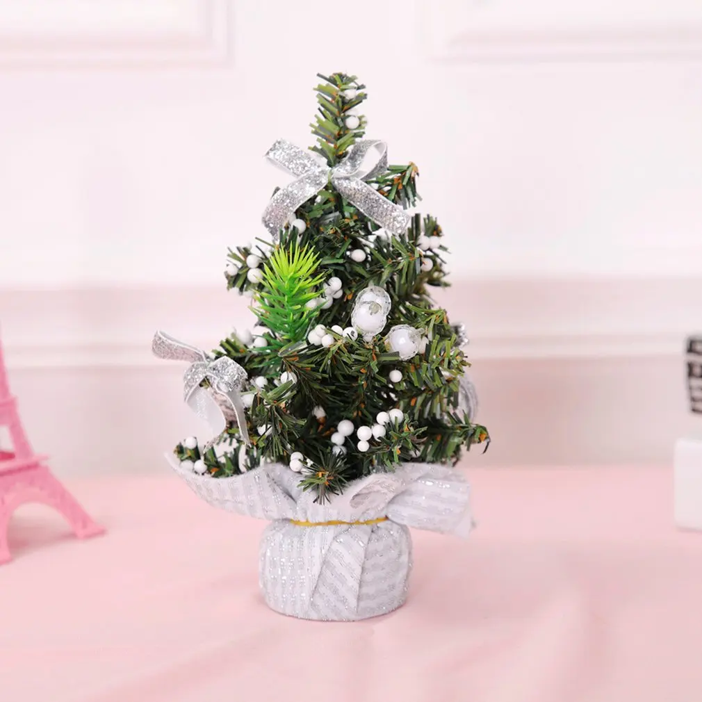 Необычная Рождественская елка украшение стола праздник мини искусственные деревья принадлежности для рождественского декора для дома