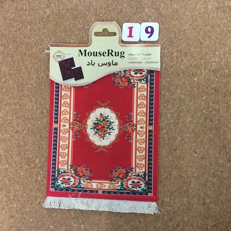 Горячая 270X180 мм цветной персидский планшет, коврик для мышки чайная чашка коврик настольный коврик семейный Декор 11 видов стилей - Цвет: 19