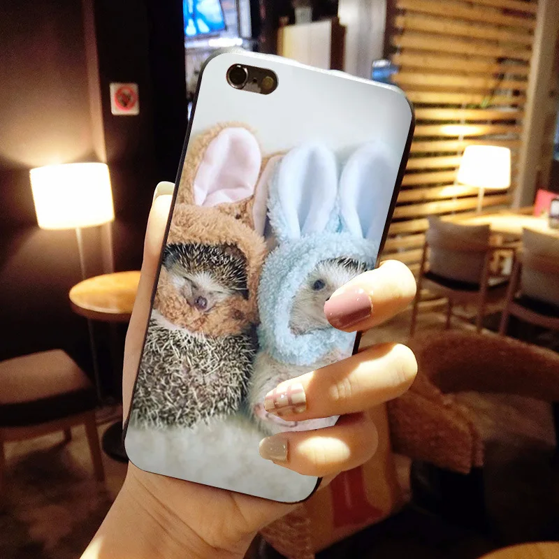 MaiYaCa животный детский Ежик Топ детальный популярный чехол для телефона iPhone 8 7 6 6S