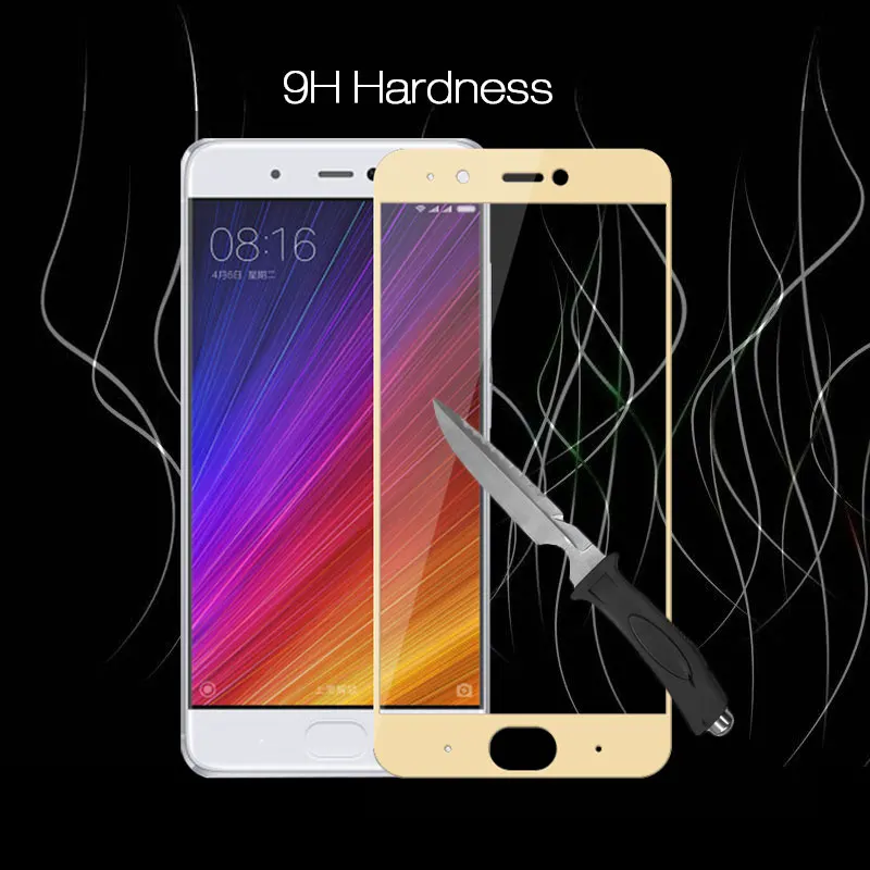 

Original Screen Protector For Xiaomi Mi5S Full Cover Tempered Glass For Xiaomi Mi5s Protective Phone Film For Xiomi Mi 5S Mi5 S