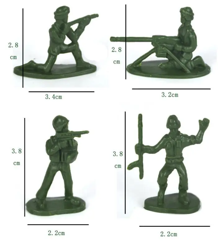 100 шт./лот, военные пластиковые Игрушечные солдатики, армейские мужские фигурки, 12 поз, Подарочная игрушка, модель, фигурки, игрушки для детей, мальчиков, солдатики