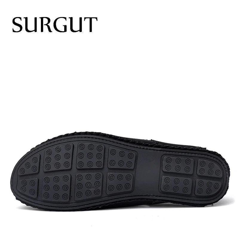 SURGUT/Классические мужские мягкие сандалии Новая удобная летняя крутая Мужская обувь Высококачественная пляжная Мужская обувь для отдыха в римском стиле Большие размеры 38-48