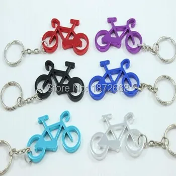

Cute Bike Bicycle Metal Beer Bottle Opener keychain key rings for bike lover biker Gift for cycling 200pcs/lot Free DHL/Fedex