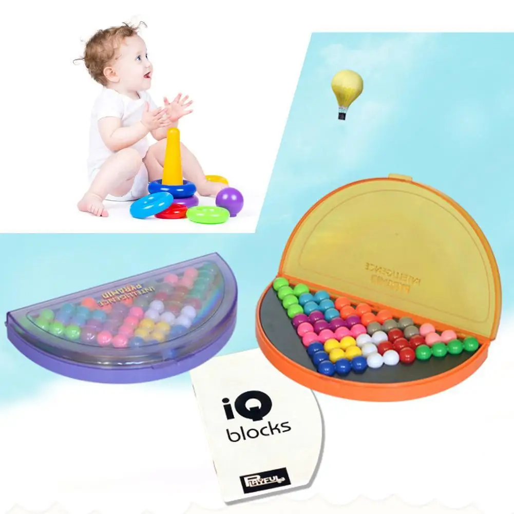 Классическая головоломка пирамида IQ pearl логическая игра развивающие игрушки для