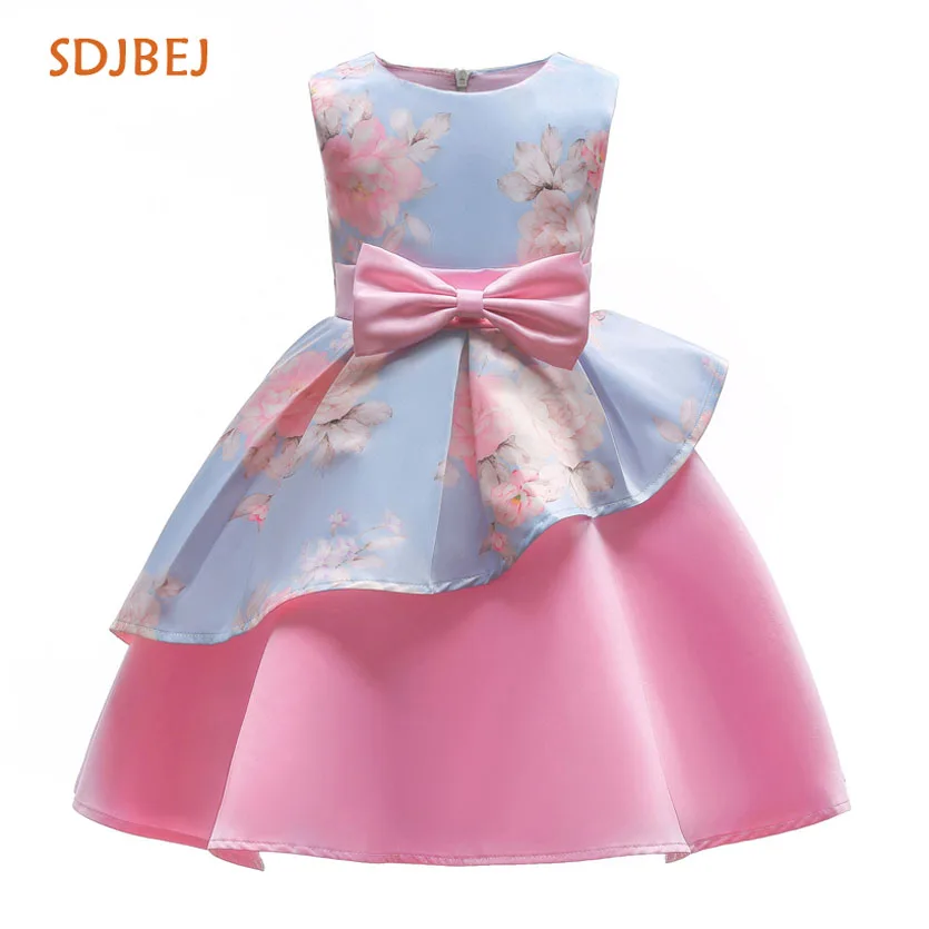 

Fashion Birthday Girls Dress Vestido Infantil Girls Summer Clothes Robe Fille Ete 2018 Kids Girl Princess Tutu Dress