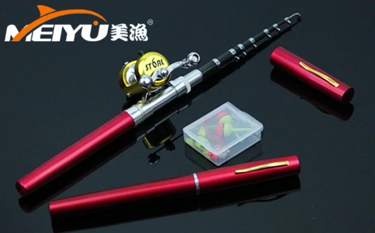 EMMROD 1.6 M Pen Fishing Rod Type Travel Portable Mini Fishing Rod B EMMROD 1.6 M Pen Fishing Rod Type Travel Portable Mini Fishing Rod B