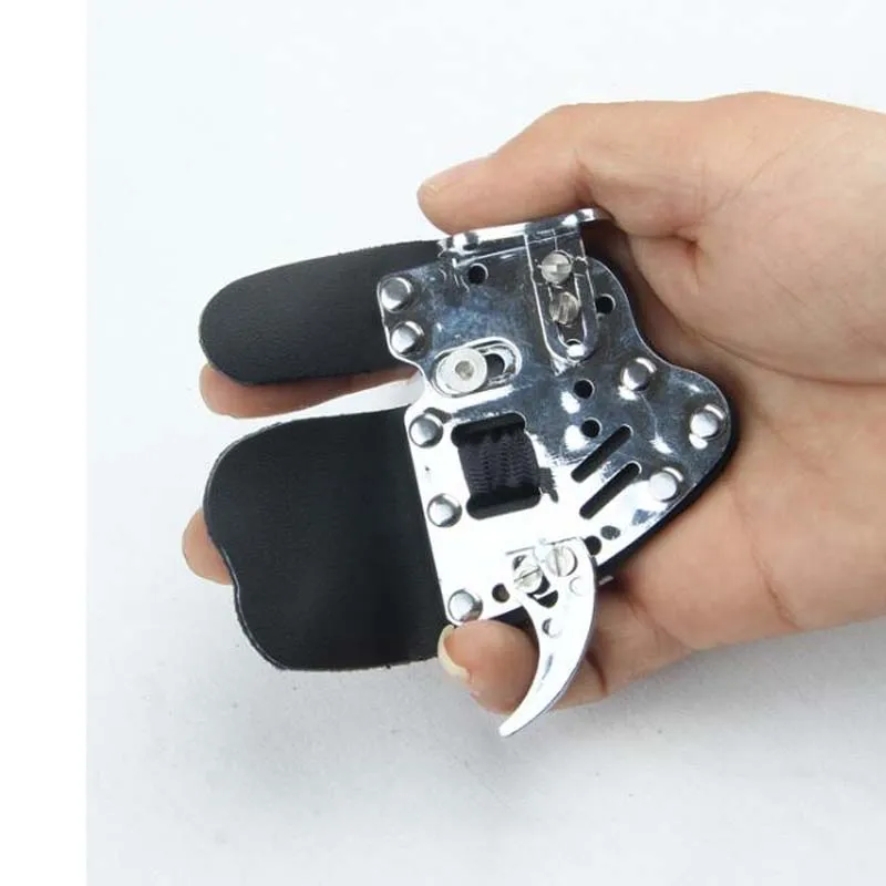 

1pc Archery Target Finger Pad Thumb Guard Protector Finger Leather Thumb Gear Hunting Practice