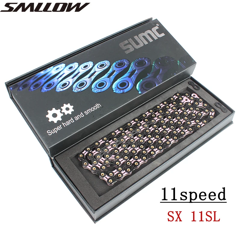 SUMC SX11SL 116L 11 цепь для скоростного велосипеда с MissingLink горных
