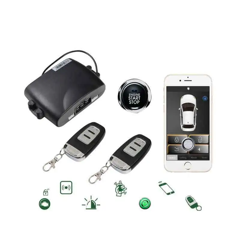 Для Chevy дистанционный Автозапуск автосигнализации Центральный замок Starline A93 PKE Кнопка старта стоп мобильное приложение автоматическое открытие багажника