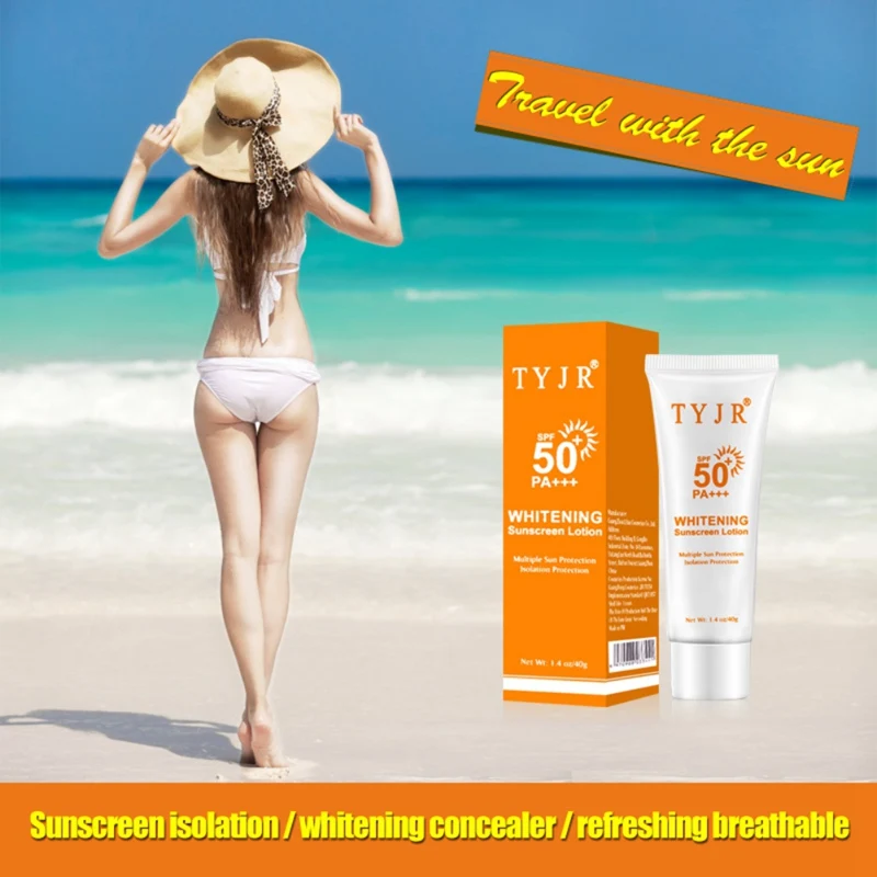 Солнцезащитный крем для лица SPF 50, отбеливающий, для тела, солнцезащитный крем, солнцезащитный крем для кожи, антивозрастной увлажняющий крем с масляным контролем