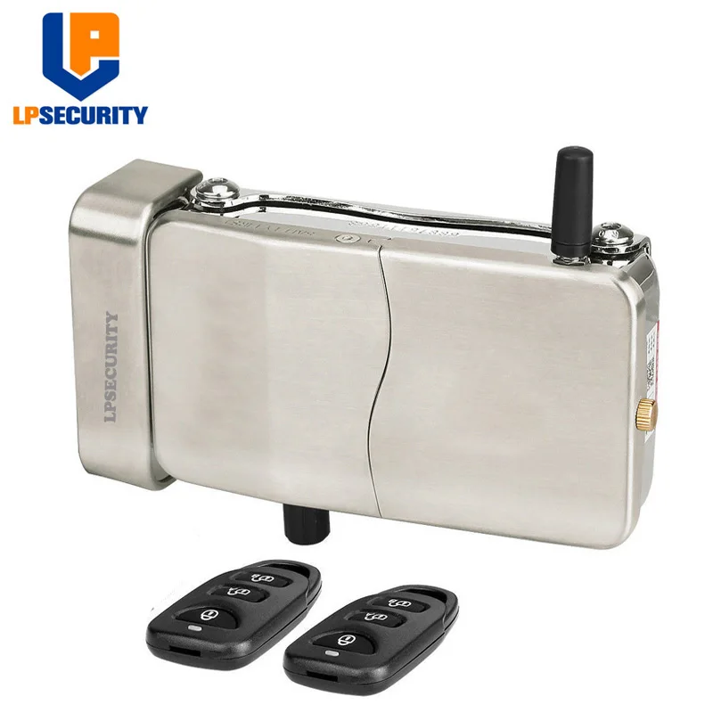 

LPSECURITY Wireless Intelligent Remote Control Anti-theft Lock For Invisible Electric Door Lock Smart Warded Lock