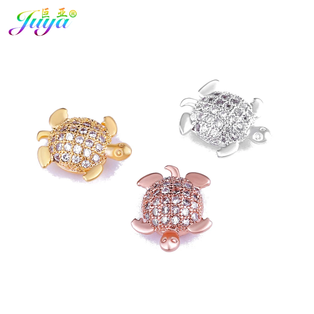 

Wholesale Metal Beads Supplies 2mm Hole Turtle Charm Beads Accessories For Women Men Natural Stone Beadwork Beads Jewelry Making