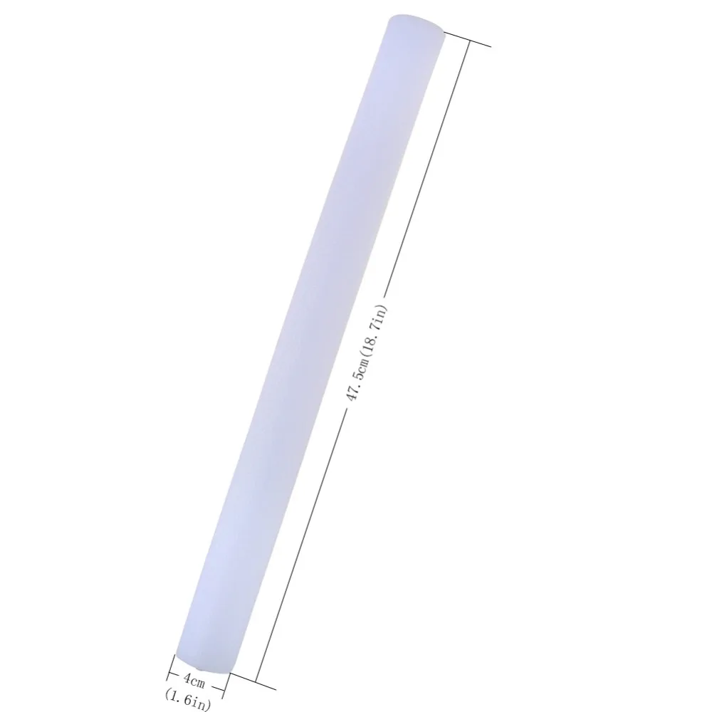 12 шт. 18 дюймов светится в темноте пенопластовые палочки с жезлом светодиодный светильник для вечерние, праздничные, на день рождения, на свадьбу