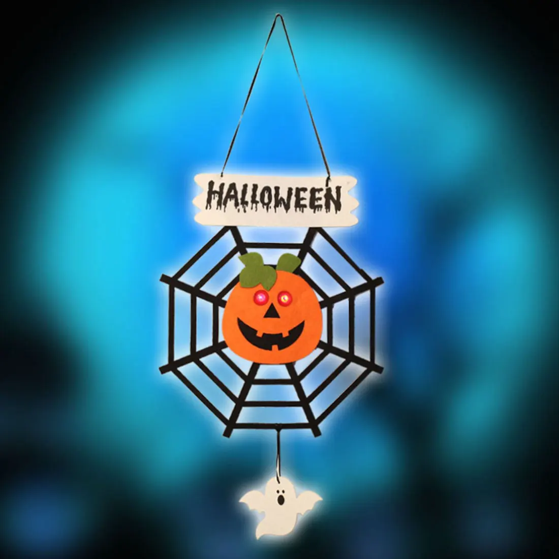 

1Pc Halloween Decoration Prop Ghost Festival Supplies Home Decoration Ghost House Hanging Decorations Spider Door Hanging