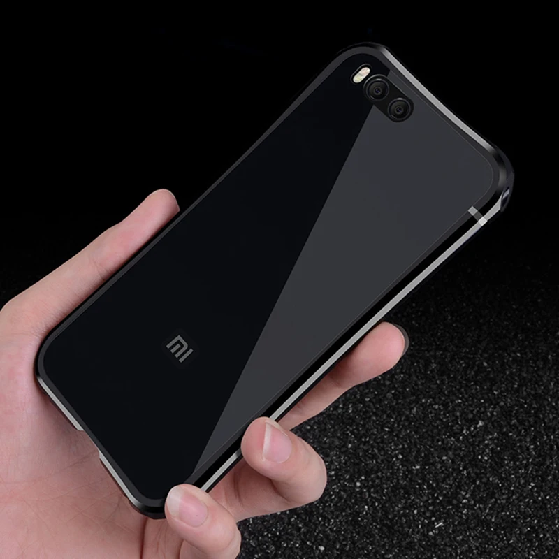 

Leanonus Metal Case For Xiaomi Mi 6 Mi6 Aluminum Metal Frame+PC Hybrid Armor Back Case for Xiaomi6 Cover Defend Phone Casing