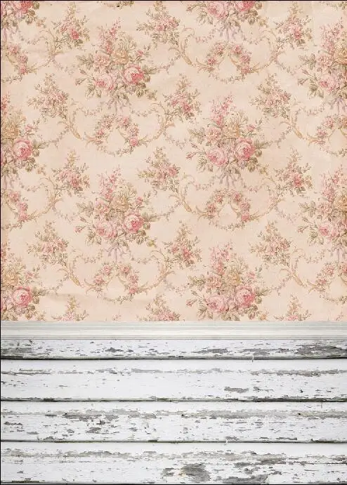 

SHENGYONGBAO Vinyl Custom Photography Backdrops Prop Vintage Valentine day floor theme Photo Studio Background SYO-33