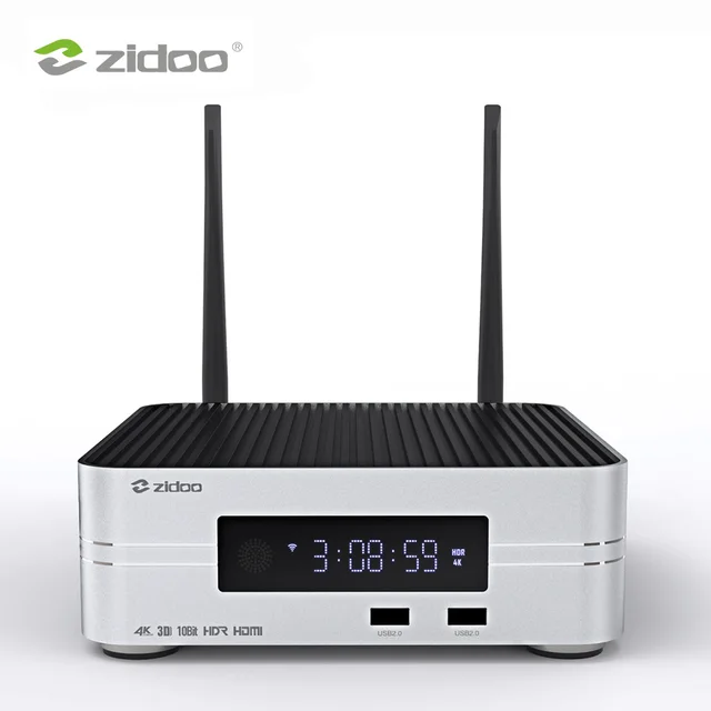 $US $265.15  Zidoo Z10 4K HDD Media Player Up to 10TB 2G DDR 16G eMMC Smart TV Set Top Box 10Bit UHD Automatic F