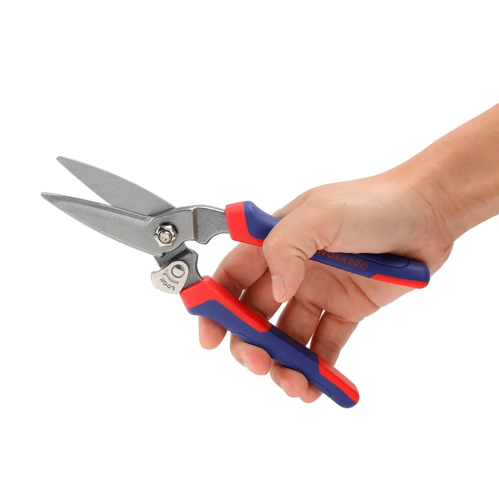£11.76 Workpro Hand Tool Set Multi Purpose Woodworking Tools Folding Knife With