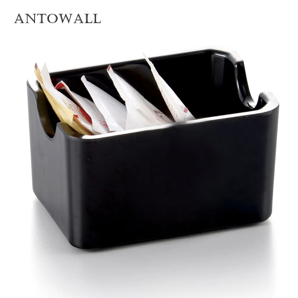 

ANTOWALL Free Shipping New Own Design Melamine Tea Ball Container sugar box