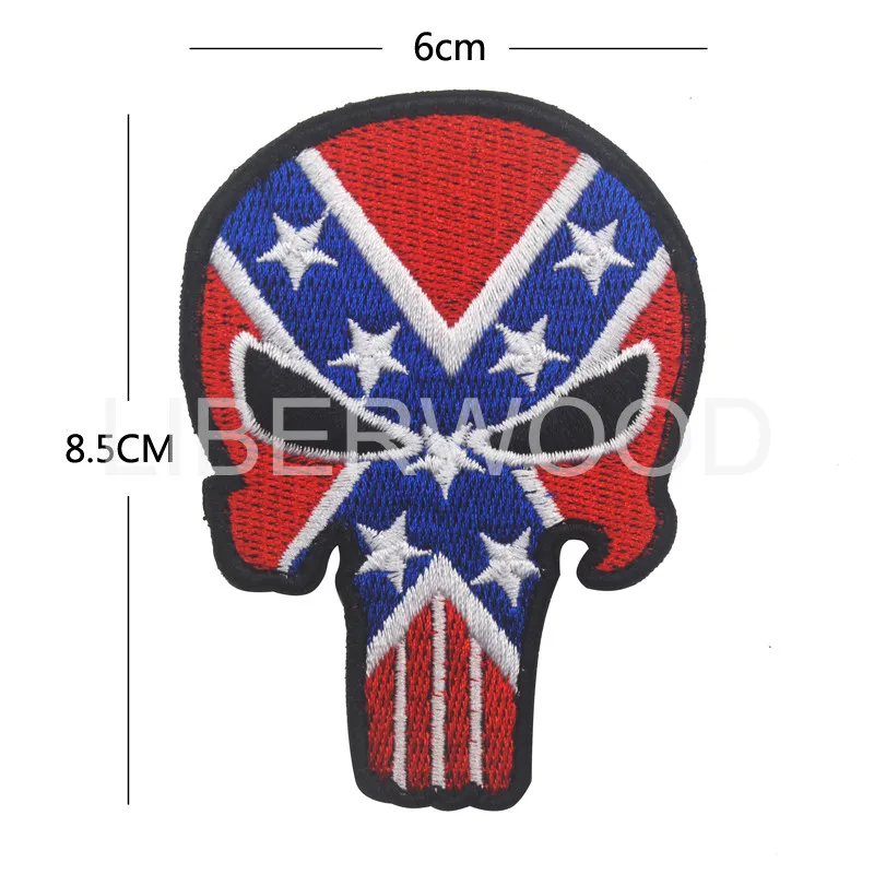 

SWAT PATCH Military Morale Tactical Combat Badge Rebel STARS Rider Biker Scooter Skull PUNISHER army Patch Airsoft Patches