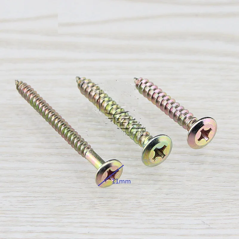 100Pcs/Lot Premintehdw Truss Head Furniture Self Drill Screws for Wood