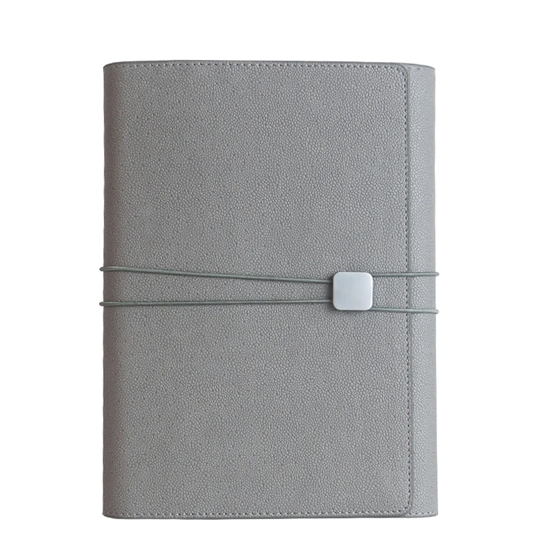 A5 Office Planner Business Notebook School Stationery Supplies Loose-leaf Notebook Agenda Planner Organizer Bullet Journal - Цвет: Grey
