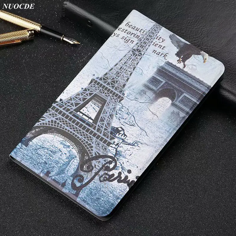 

NUOCDE PU Leather Cover Case For Huawei MediaPad M5 8.4 inch Tablet Protective Funda Case for Huawei MediaPad M5 8 case cover