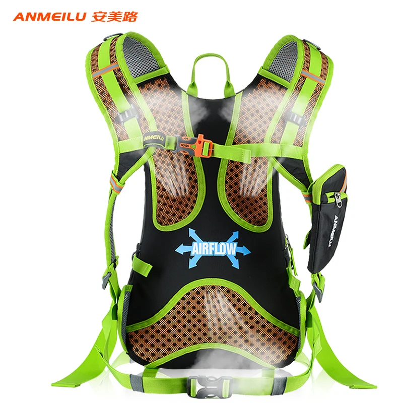 ANMEILU 18L Camping Hiking Backpack Rain Cover 2L Water Bag Waterproof Outdoor Sport Climbing Cycling Backpack Hydration Bag ANMEILU 18L Camping Hiking Backpack Rain Cover 2L Water Bag Waterproof Outdoor Sport Climbing Cycling Backpack Hydration Bag