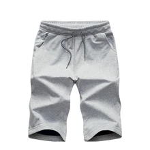 Однотонные мужские шорты летние крутые Пляжные Шорты хлопковые повседневные мужские шорты брендовые дышащии эластичные для талии одежда размер M-4XL; YA311