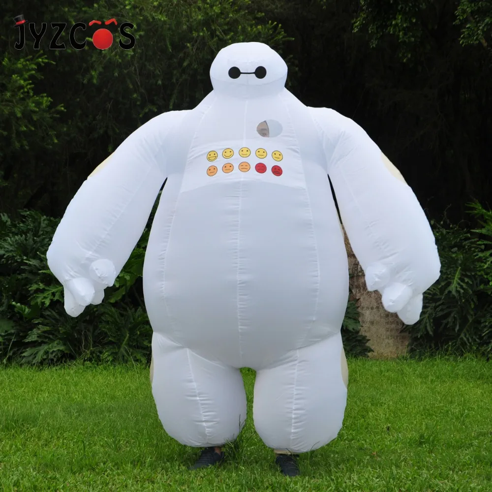 JYZCOS Purim Хэллоуин надувной костюм Большой Герой 6 Baymax вечерние косплей для мужчин и