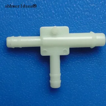 

shhworldsea Light Green Tubing Hose Tee Connector for GM 14025274, 14031144 for Ford 383016 for Chrysler 4241362 plastic clips