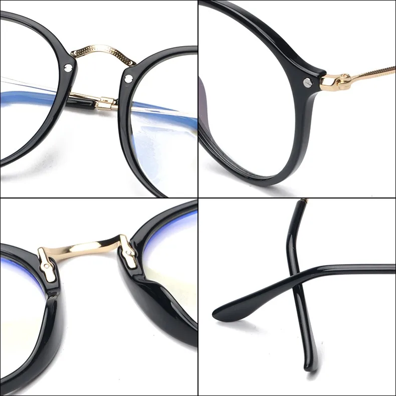 Peekaboo новые корейские очки для защиты компьютера мужские черные прозрачные глаза очки оправы для оптики женские брендовые uv