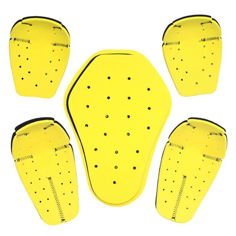MOTRAVEL 5pcs set Motocross Racing Protector EVA High Foaming Motorcycle Shoulders Elbows Back Clothing Inner Protective