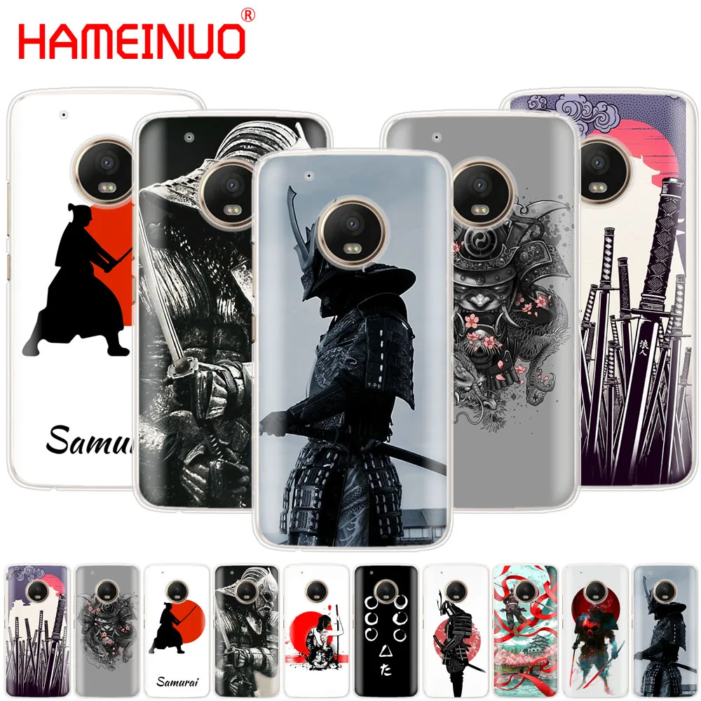 

HAMEINUO Samurai case phone cover For Motorola Moto X4 E4 C G6 G5 G5S G4 Z2 Z3 PLAY PLUS