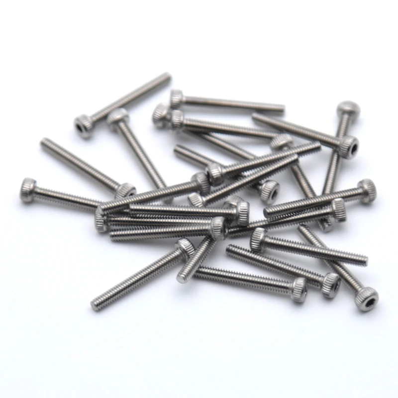250pc/set Assortment Kit Set A2 Stainless Steel Hex Socket Screw Bolt Nut M2 Cap/Button/Flat Head Assortment Kit