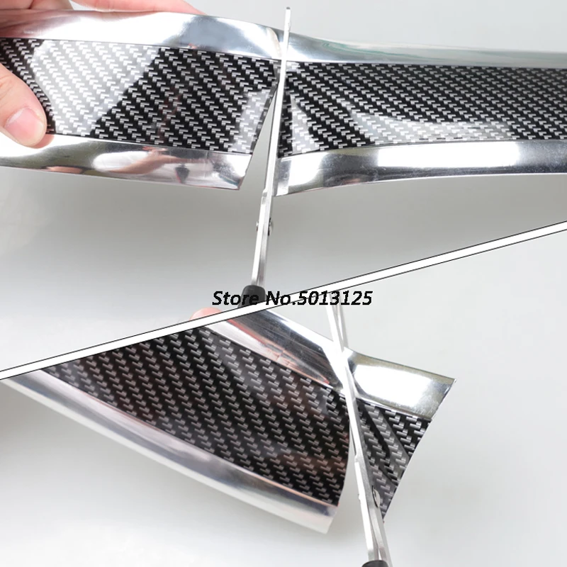 Для Suzuki vitara автомобильный бампер полосы протекторы Боковое покрытие серебро Средняя-углеродное волокно автомобиля Наклейка s дверь наклейка для порога