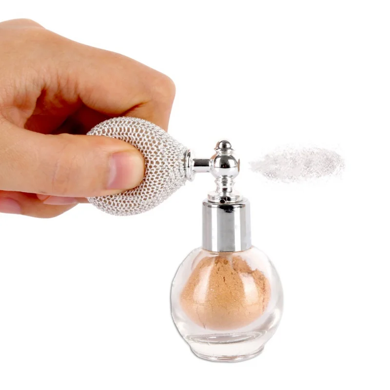 Highlighter Powder Mini Portable Makeup Atomiser Bottle Spray Glitter Shimmer Brightening Powder