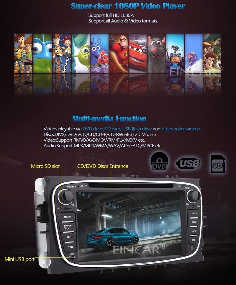 Perfect Android 5.1 Car DVD Player Double Din Headunit GPS Car Stereo Navigation Bluetooth AutoRadio Audio For FORD/Focus/MondeoWiFi 7 Perfect Android 5.1 Car DVD Player Double Din Headunit GPS Car Stereo Navigation Bluetooth AutoRadio Audio For FORD/Focus/MondeoWiFi 7