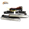 OKEEN 2pcs DRL Car LED Daytime Running Lights White Sequential Flowing Yellow Turn Signal Light Blue Fog Lamp 12V Driving Light ► Photo 2/6