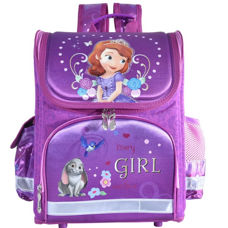 Горячие winx школьная сумка ортопедический для девочек детские школьные сумки Sofia