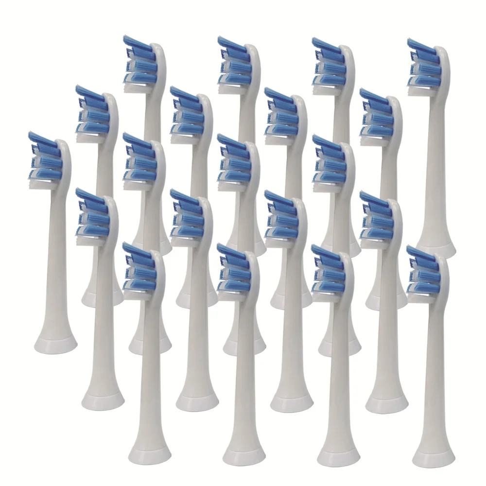 

20pcs Replacement Toothbrush Heads HX9034 for Philips Sonicare ProResults HX6013 6530 HX9340 HX6930 HX6950 HX6710 HX9140 HX3216