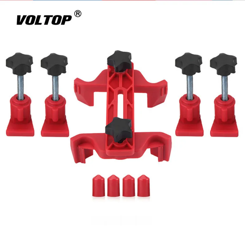

9pcs Car Auto Dual Cam Clamp Camshaft Engine Timing Sprocket Gear Locking Tool Kit Camshaft Sprocket Gear Cam Lock Tools