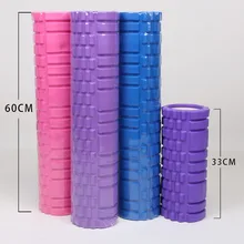 60cm Yoga Column Cervical Vertebra Massage Stick Balance Pad Eva Hollow Yoga Column