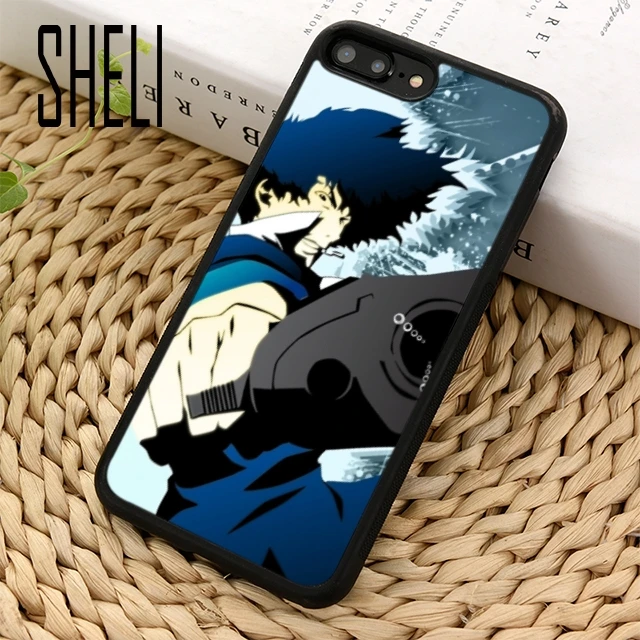 SHELI Спайк Шпигель ковбой Bebop чехол для телефона аниме iPhone 5 6s 7 8 plus 11 pro X XR XS max Samsung S7