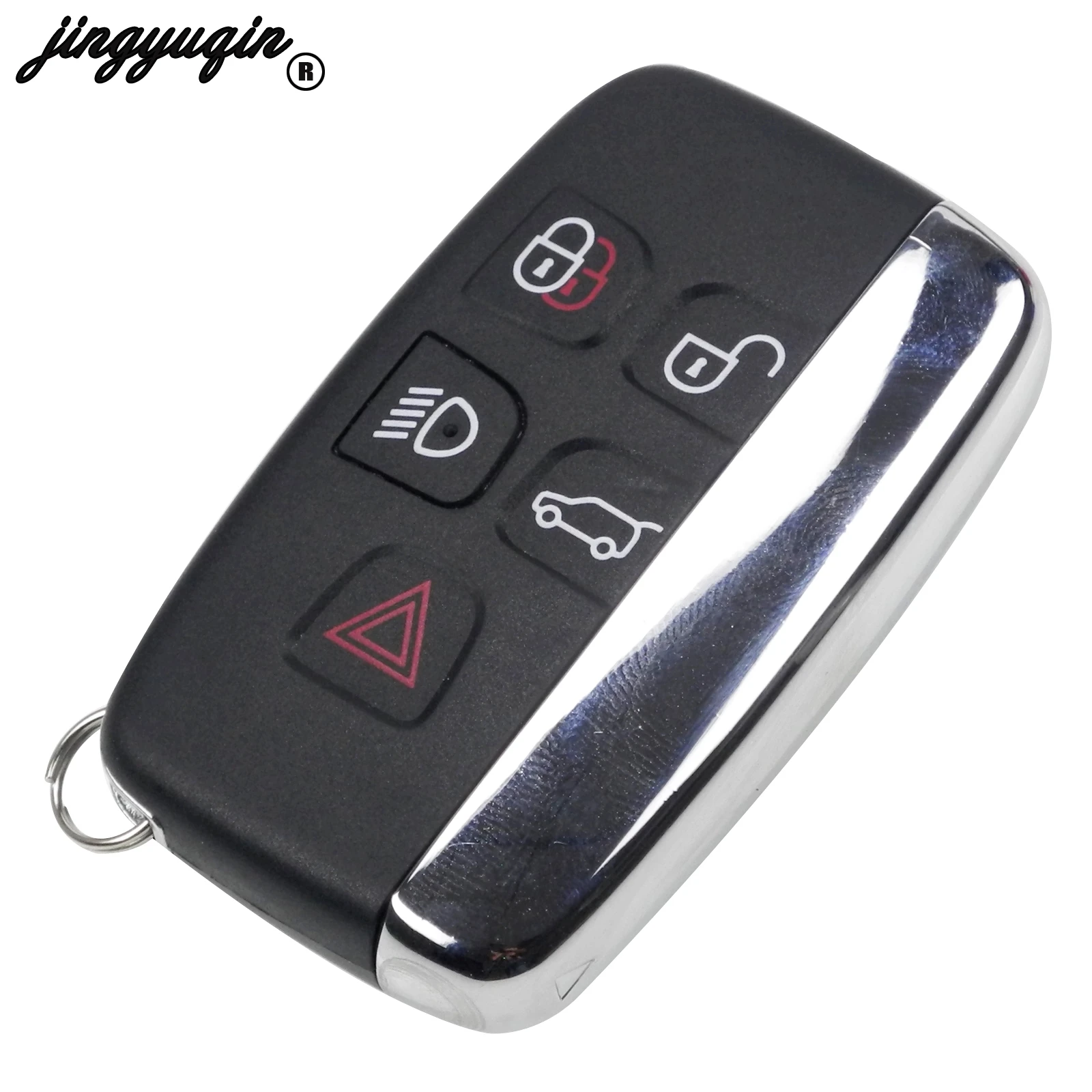 

jingyuqin Remote Car Key Case Shell Cover For Land Rover Evoque Discovery 4 Rover Evoque For XE XFL et Jaguar Freelander