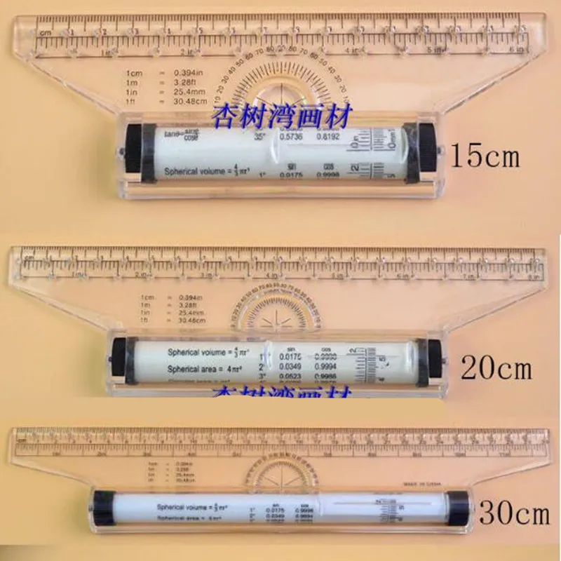 Роликовая линейка, параллельная линейка 120 \ 30 см, дополнительная универсальная линейка с уровнем углового баланса